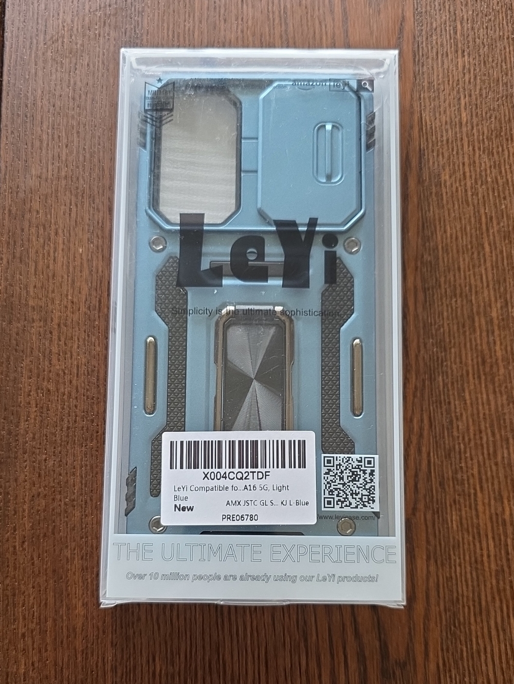 Light Blue Armor Case for A16 5G